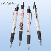 Schattigee Unique Gingerbread Girl, Laat het Sneeu Pen