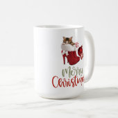 Schattigee Vakantie Kitten Mok (Voorkant rechts)