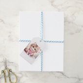 Schattigee Valentijn kat Cadeaulabel (Met Touw)