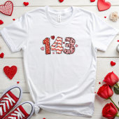 Schattigee Valentijn Liefde, steno T-shirt