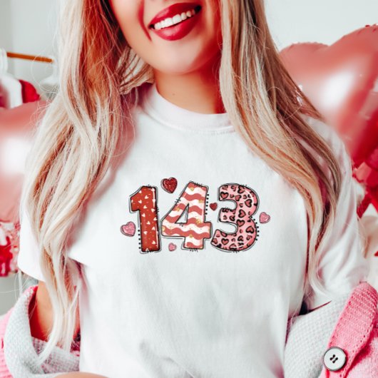 Schattigee Valentijn Liefde, steno T-shirt