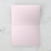 Schattigee Valentijnsdag Coquette Bow Roze & Rood Kaart (Binnen)