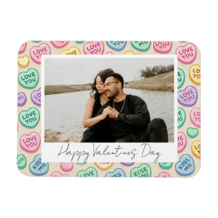 Schattigee Valentijnsdag "I Love You" Hart Snoep F Magneet