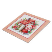 Schattigee varkensliefhebbers Land Tegeltje (Zijkant)