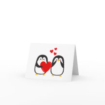 Schattigee verliefde pinguïns -