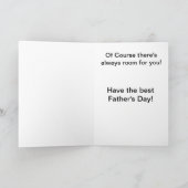 Schattigee verpleeghuis Vaderdag Wenskaarten Kaart (Binnen)