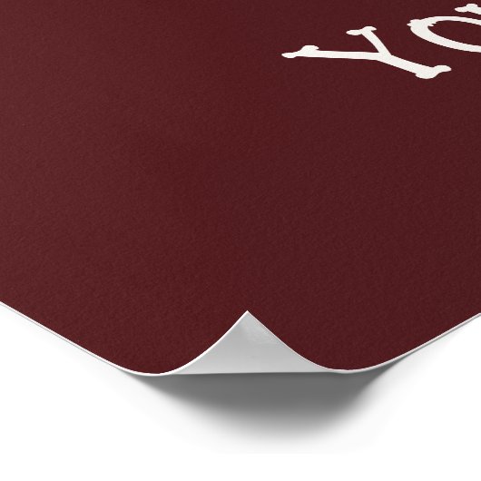 Schattigee verse cupcake tekst toevoegen business poster (Hoek)