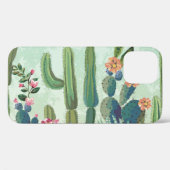 Schattigee vetplanten:  cactus patroon Case-Mate iPhone case (Achterkant (horizontaal))
