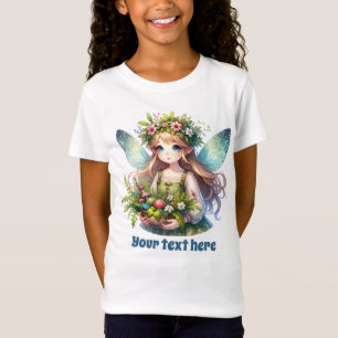 Schattigee Vlinder fantasie eenhoorn meisjes T-shirt