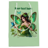 Schattigee vlinderfee aanpasbare partij medium cadeauzakje (Voorkant)