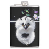 Schattigee vloer heupfles (Voorkant)