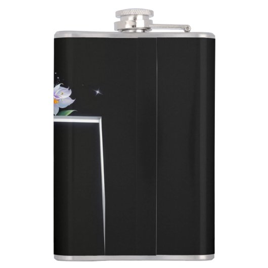 Schattigee vloer heupfles (Achterkant)