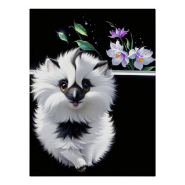 Schattigee vloer perfect poster