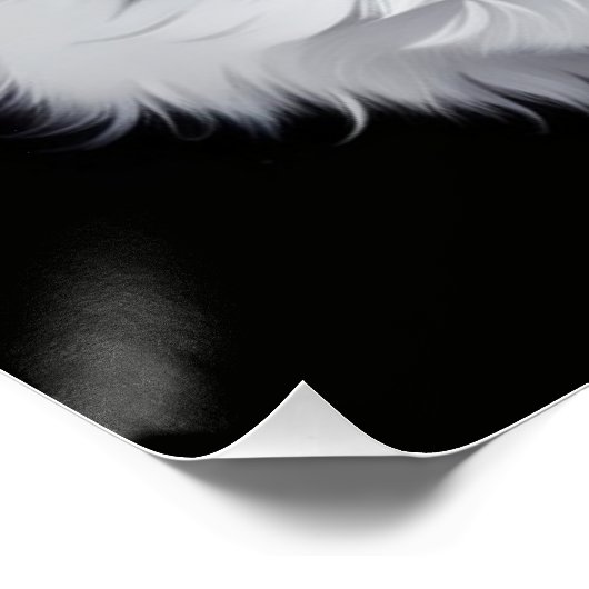 Schattigee vloer perfect poster (Hoek)