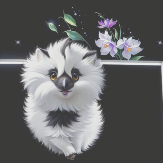 Schattigee vloer sticker (Voorkant)