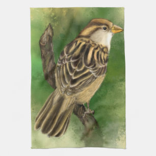 Schattigee Vogel Keuken Handdoek