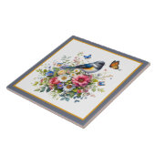 Schattigee vogelliefhebbers keuken crafting busine tegeltje (Zijkant)