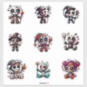Schattigee Voodoo Doll Stickers (Vel)