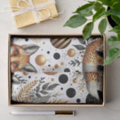 Schattigee vos en Stippen naadloos Tissuepapier (Geschenk)