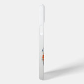 Schattigee vos met bloemenknipsel Case-Mate iPhone case (Achterkant / Rechts)