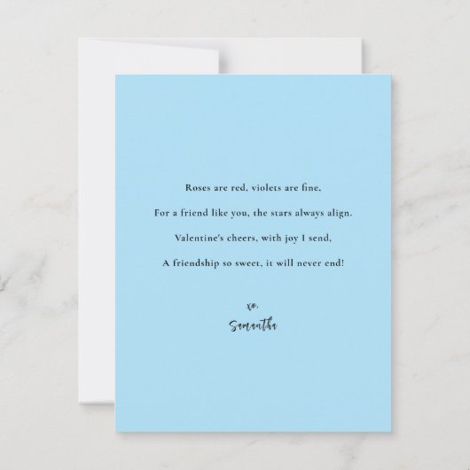 Schattigee Vriendschap Boho Regenboog Valentijnse (Achterkant)