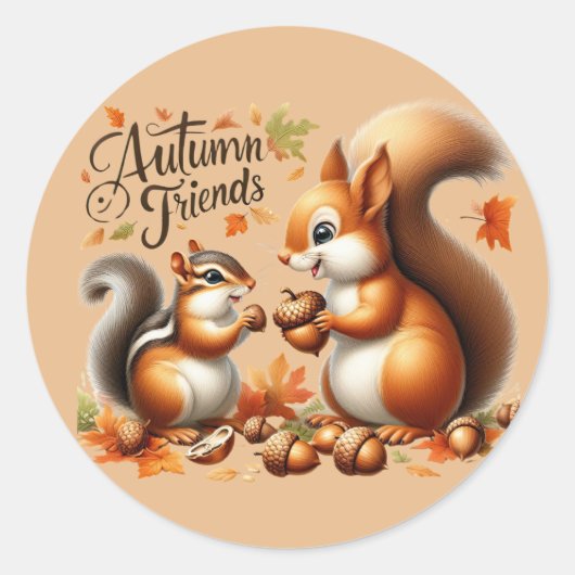 Schattigee Vriendschap Stickers (Voorkant)