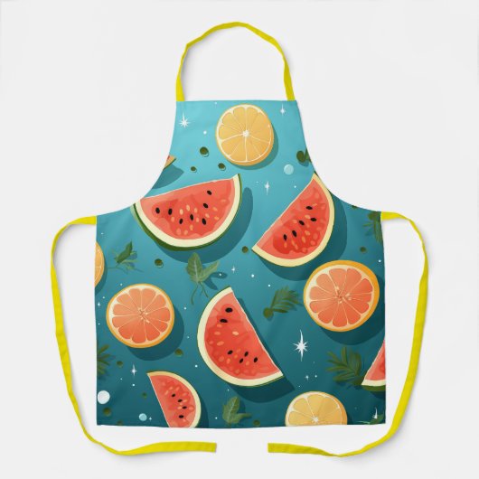 Schattigee vruchten schort (Voorkant)