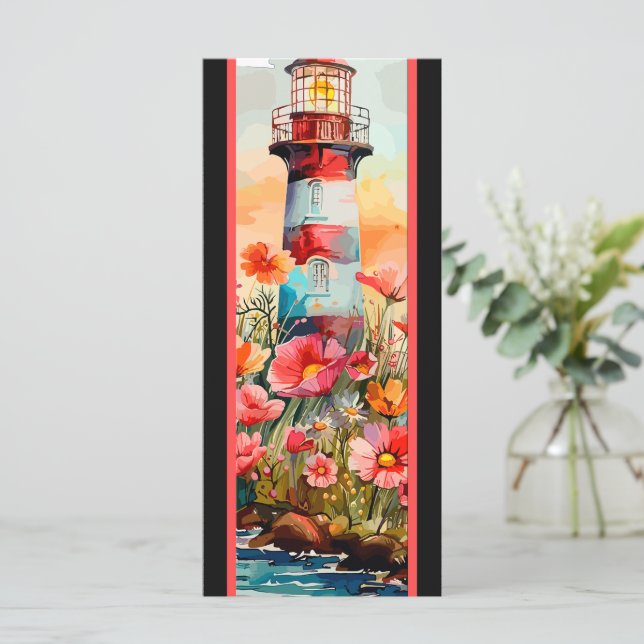 Schattigee vuurtoren (Staand voorkant)