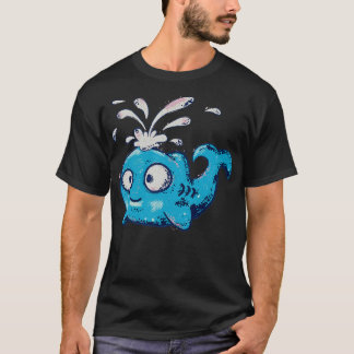 Schattigee walvis Grappig Zee Dier Marine Kinderen T-shirt
