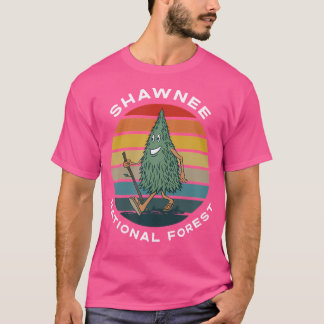 Schattigee wandelboom Shawnee National Forest Illi T-shirt