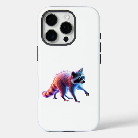 Schattigee wasbeer kunst Case-Mate iPhone case (Achterkant)