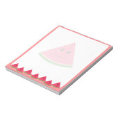 Schattigee Watermeloen Tekening Custom Notitieblok (Gedraaid)