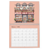 Schattigee Waterverf Bakkerij Shop Pastry Shop Maa Kalender (Feb 2026)