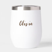 Schattigee Waterverf Beer en Cub gepersonaliseerd (Achterkant)