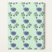 Schattigee Waterverf Blueberry fruit Leraar Les Planner (Achterkant)
