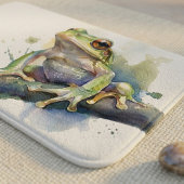 Schattigee Waterverf boomkikker Badmat