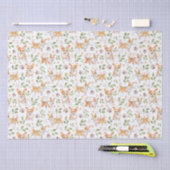 Schattigee Waterverf Corgi Dogs - Huisdieren Tissuepapier (Craft)