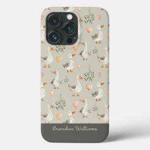 Schattigee Waterverf Ganzen Whimsy iPhone 13 Pro Hoesje
