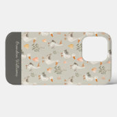 Schattigee Waterverf Ganzen Whimsy Case-Mate iPhone Case (Achterkant (horizontaal))
