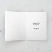 Schattigee Waterverf Geesten met Boo! Tekst Hallow Kaart (Binnen)