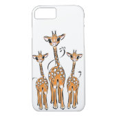 Schattigee waterverf Giraffes Case-Mate iPhone Case (Achterkant)