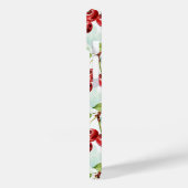 Schattigee Waterverf Kersenpatroon gepersonaliseer Case-Mate iPhone Case (Achterkant / Links)