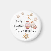 Schattigee Waterverf Landelijke Rustieke Illustrat Magneet (Voorkant)