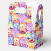 Schattigee Waterverf Monsters Bedankdoosjes (Geopend)