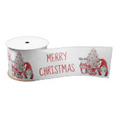 Schattigee Waterverf Moose Gnome Kerstboom Lint (Spoel)