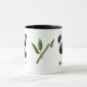 Schattigee Waterverf Panda Mok (Midden)