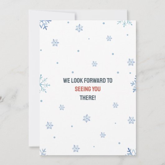 Schattigee Waterverf Pinguïn Verjaardagsuitnodigin Kaart (Achterkant)