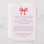 Schattigee waterverf rode boog save the date (Achterkant)