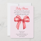 Schattigee waterverf rode boog save the date (Voorkant)