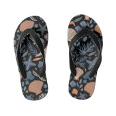 Schattigee Waterverf Seashell Coral Kinder Teenslippers (Voetbed)